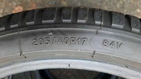 2ks zimní pneu 205/40 r17 - 4