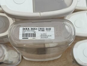 Dózy Ikea 365+ s víkem na suché potraviny-2,3l,1,3l,0,3l - 4