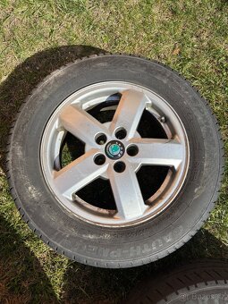 Letní kola s alu disky 195/65R15 - 4