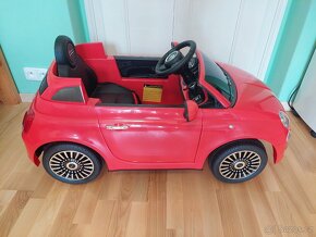 Elektrické autíčko pro děti Fiat 500 - 4