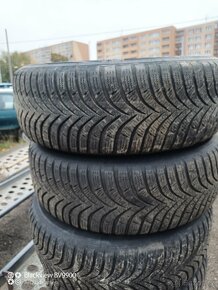 Al kola R15 5x110 Opel Zafira+ zimní pneu 195/65 R15. - 4