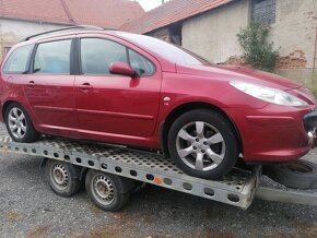 Peugeot 307, 1.6hdi, r.v. 2007 - 4