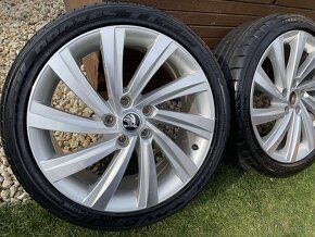 PERSEUS skoda orig disky 5x112 7,5xR18 ET48 VW  225 40 R18 - 4