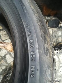 215/55/18 zimni pneu PIRELLI 215 55 18 - 4