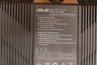 ASUS Modem Router 2,4GHz / 5GHz - 4