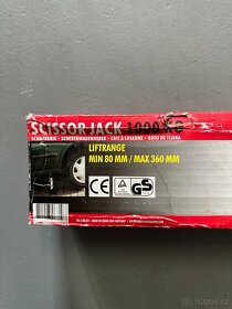 Hever scissor jack 1000 kg liftrange carpoint - 4