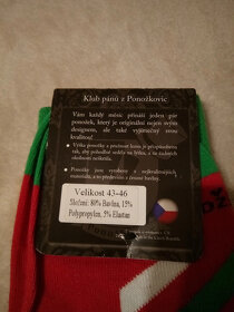 Luxusní pánské vánoční ponožky 43-46 - 4