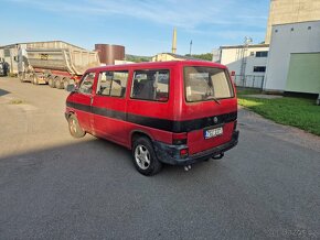 Volkwagen T4 caravelle 2.4d R.v 1996, sedačky mám všechny, 2 - 4