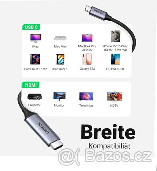 Kabel USB C na HDMI - 4