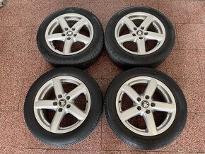 Alu kola 5x112 r16 zimní pneu 5,5mm - 4