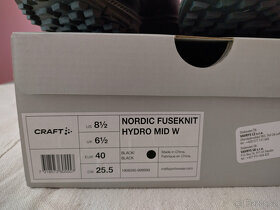 CRAFT NORDIC FUSEKNIT HYDRO MID W ČERNÉ - 4