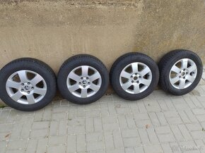 Alu kola Orion Škoda 5x112 R15 Octavia 2, včetně nových pneu - 4