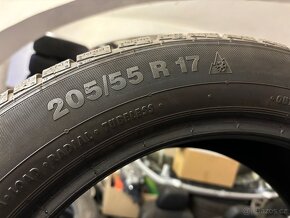 Sada 4x zimni pneu Continental 205/55 R 17 - 4