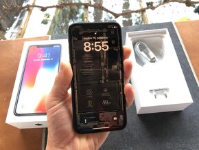 Unikátní Apple iPhone X 256GB, transparent - 4