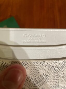 Goyard cardholder white - 4