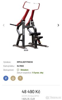 Poslední 3x Profi Fitness Stroje Impulse Sterling - 4