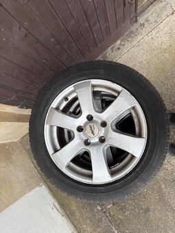 Alu kola Autec 5x112 Dunlop Winter Sport 205/55R16 - 4