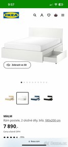 Postel Ikea Malm - 4