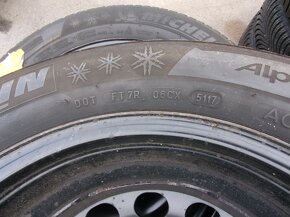 Zimní sada VW 6x16 ET43 5x112x57 - 205/60/16 MICHELIN - 4