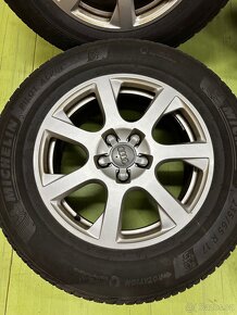 Alu kola 17 (5x112) z Audi Q5 pneu Michelin 235/65 R17 Zimní - 4