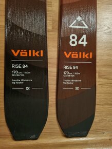 Novy skialp set Volkl Rise 84 orange + viazko,pasy - 4