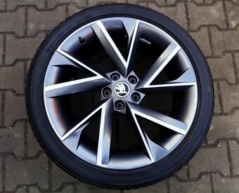 Alu kola originál Škoda Superb III 5x112 r19 Vega - 4