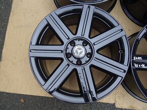 Alu disky černý origo Mercedes,18", 5x112, ET 35 , šíře 7,5J - 4