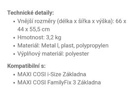 Autosedačka MaxiCosi Cabriofix I-size 0-13kg - 4