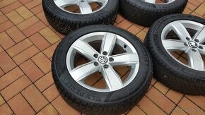 ALU kola ŠKODA / VW 5x112 R17 zimní p. 215/55/17 4x8mm r2023 - 4