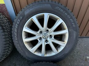 orig. alu kola VW Passat B8 Škoda Superb 3  215/60 R16 zimní - 4