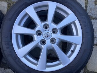 Alu kola TOYOTA AVENSIS III 5x114,3 letní KLEBER 215/55R17 - 4