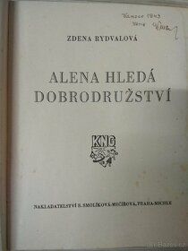 Kniha Alena hledá dobrodružství, Zdena Rydvalová - 4
