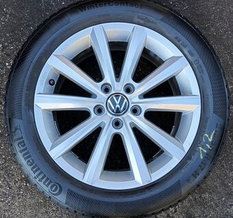 Originál alu sada disků VW Passat B8 5x112 R17 Merano - 4