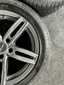 Alu kola 17” zimni pneu 215/60/17 - Nissan Qashqai - 4