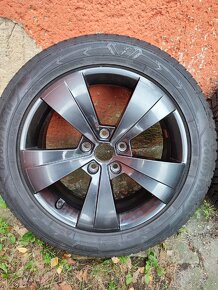 Originální Alu kola 5x112 Škoda Superb III 215/55/17 - 4