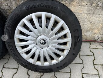 Zimní sada plechových disků R16 - 5x112 - ŠKODA - 4