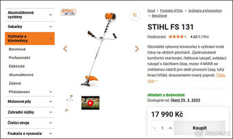 Křovinořez STIHL FS 130 - 4