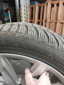 Alu kola 5x112 r19 Audi + zimní pneu 80% - 4