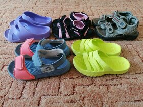 9x dětské boty - sandálky, pantofle - 4