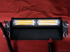 Stroboskopy zábleskové LED oranžové - maják - 4