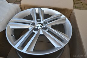 NOVÉ orig. alu Škoda 7x17 5x100 Rapid, Fabia,O1,RS - 4