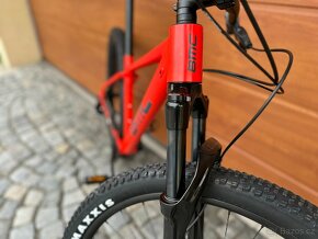 BMC - Twostroke AL FOUR Neon Red/Grey - 4