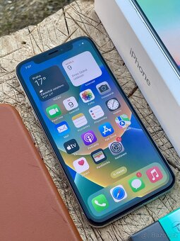 🍏TOP🍎 Apple Iphone X 64GB bílý - baterie 100% - 4