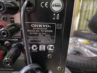 7.1 AV RECEIVER  ONKYO TX-SR606 HDMI + UNIV.DÁLK. OVLÁDÁ - 4