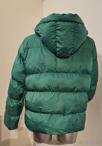 Zelená puffer bunda  vel. XL. - 4