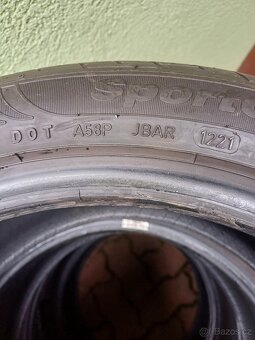 Prodám sadu letních pneu 235/45 R17 Fulda - 4