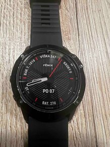 Prodám chytré hodinky GARMIN Fenix 6X Sapphire - 4