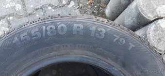 LETNÍ PNEU 155/80 R13 , BARUM 4. KUSY - 4