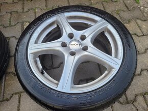 Alu kola Ronal R17 5x112 s letní gumou - 4