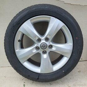 Alu kola Opel Zafira 17" 5x115, letní Falken 225/50R17 - 4